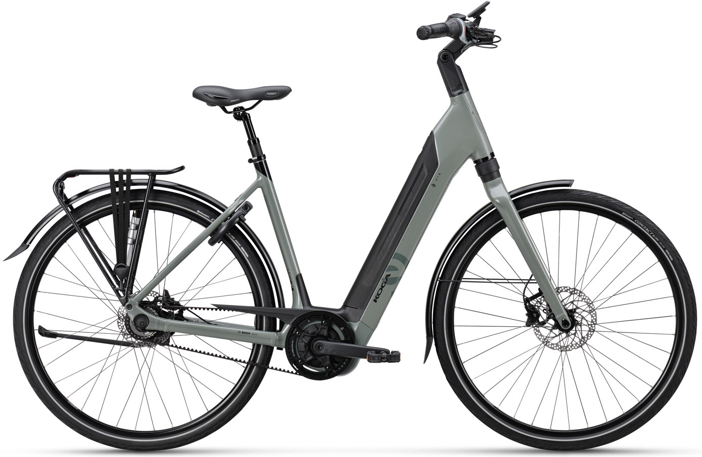 Koga Evia Dame 500wh 2025 Grøn