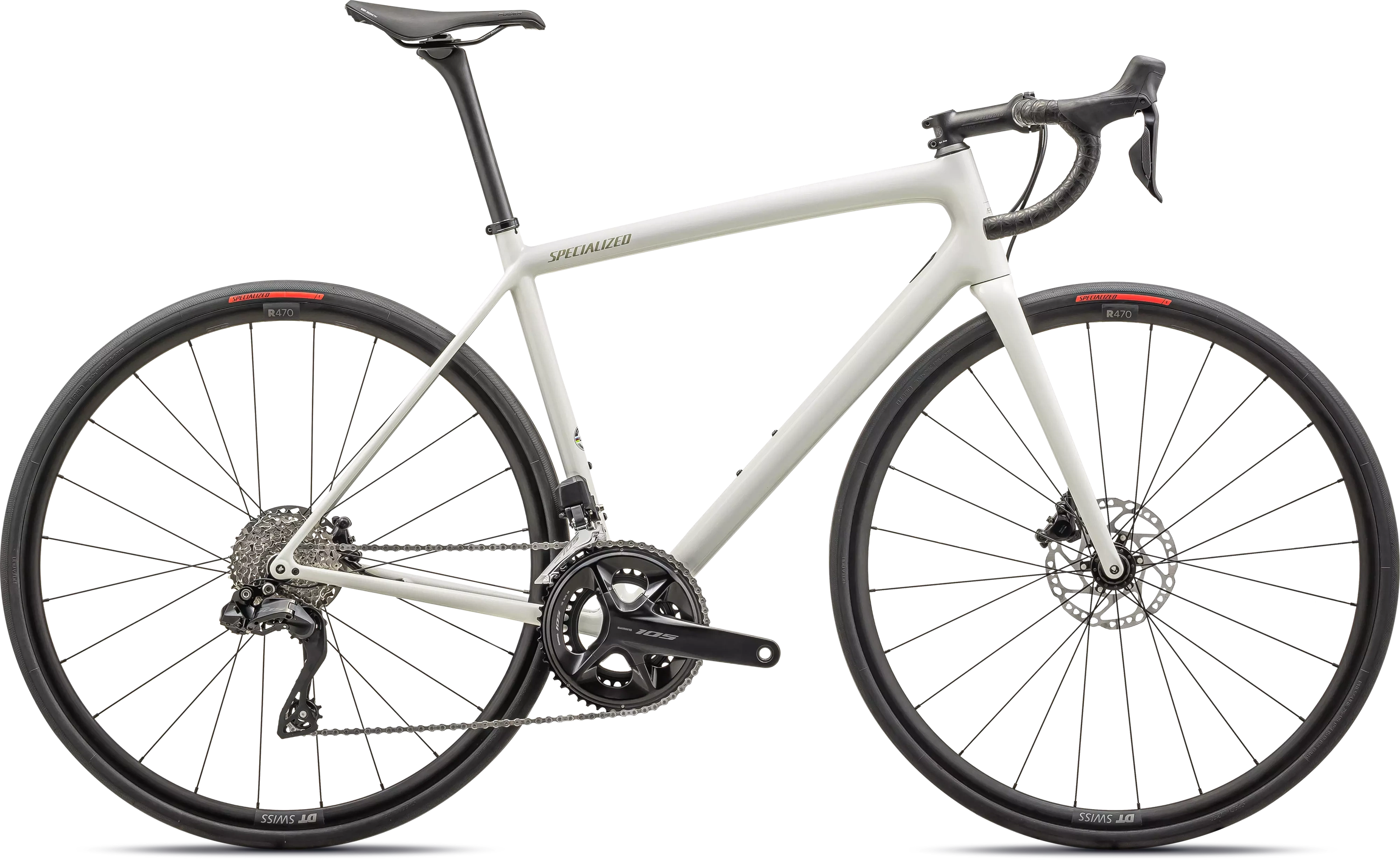 Specialized Aethos Comp Shimano 105 Di2 2025 Hvid 196625161810