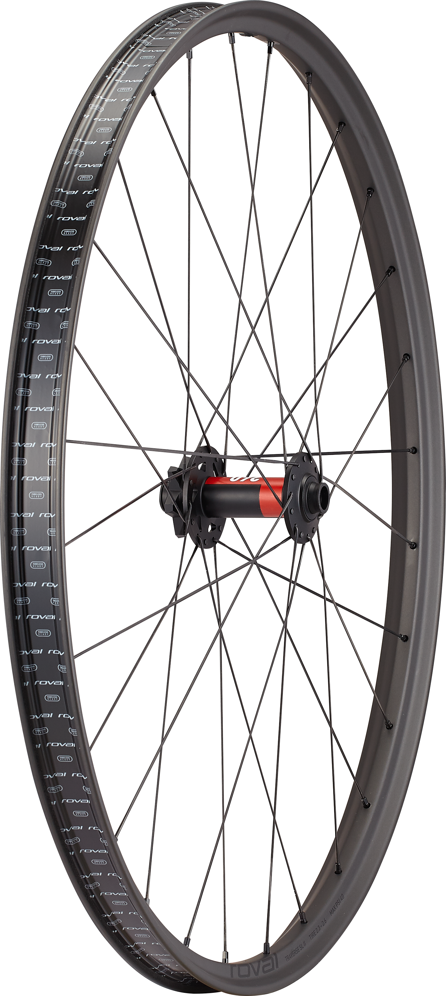 Specialized Roval Traverse 240 Ampquot Front Satin Carbon Gloss Black 888818873005