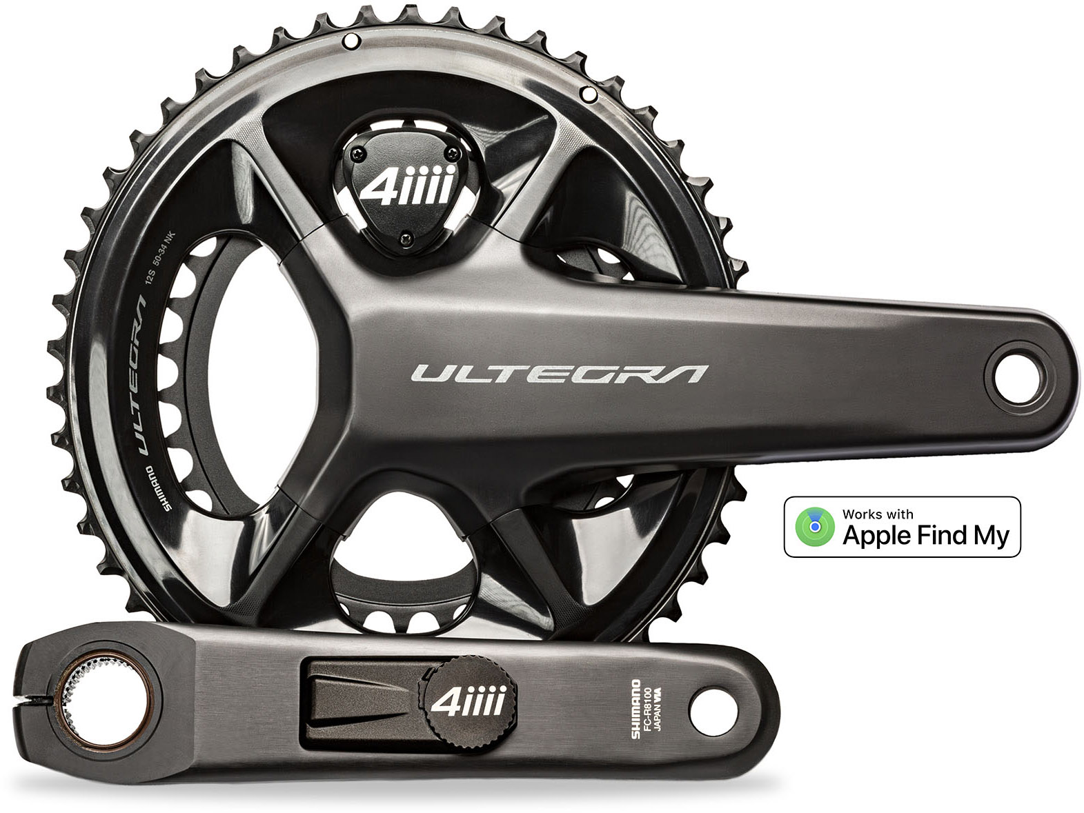 Shimano Ultegra R8100 34t Precision  Pro Wattmåler Kranksæt 628308550708