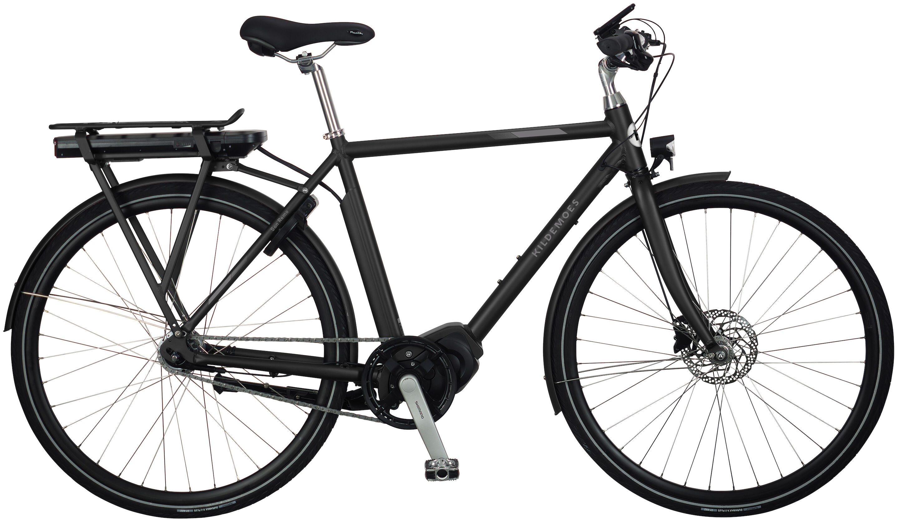 Kildemoes San Remo Shimano Steps Elcykel Herre 2023 Sort