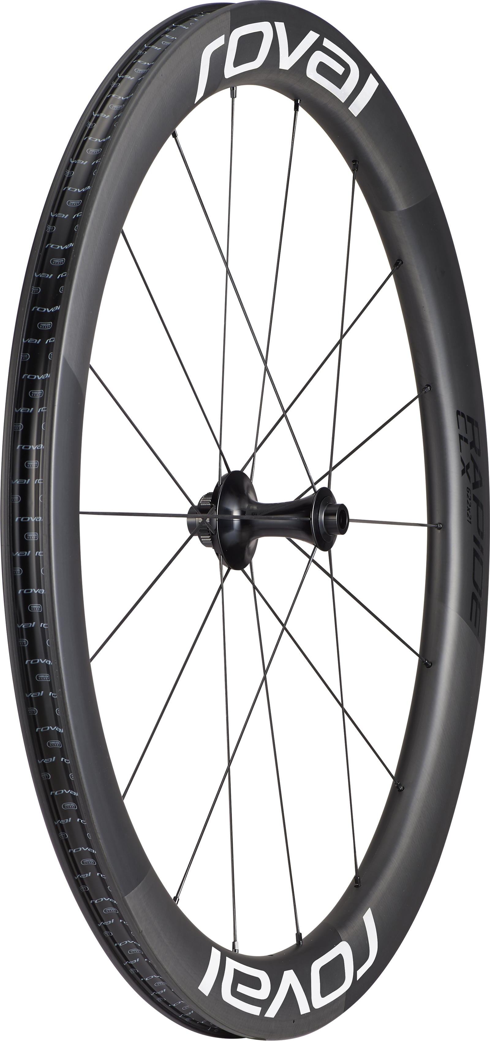 Specialized Roval Rapide Clx Forhjul Satin Carbon Gloss White 888818894482