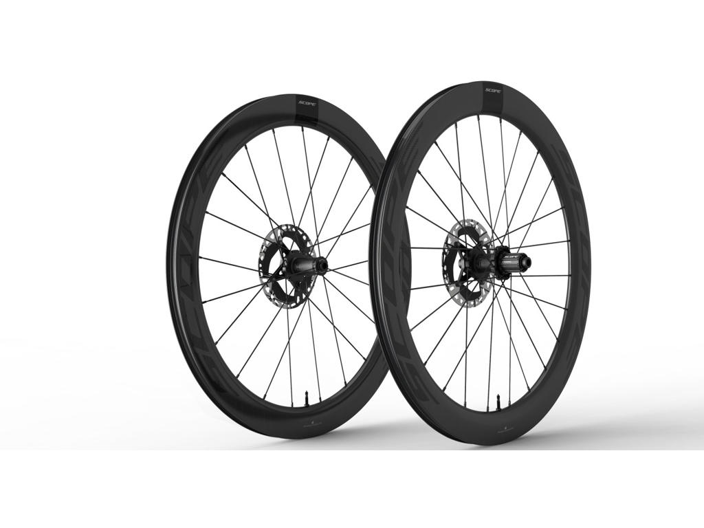 Scope Disc Hjulsæt Carbon 700c Race 57mm Profil Shimano Gear 8720195644804