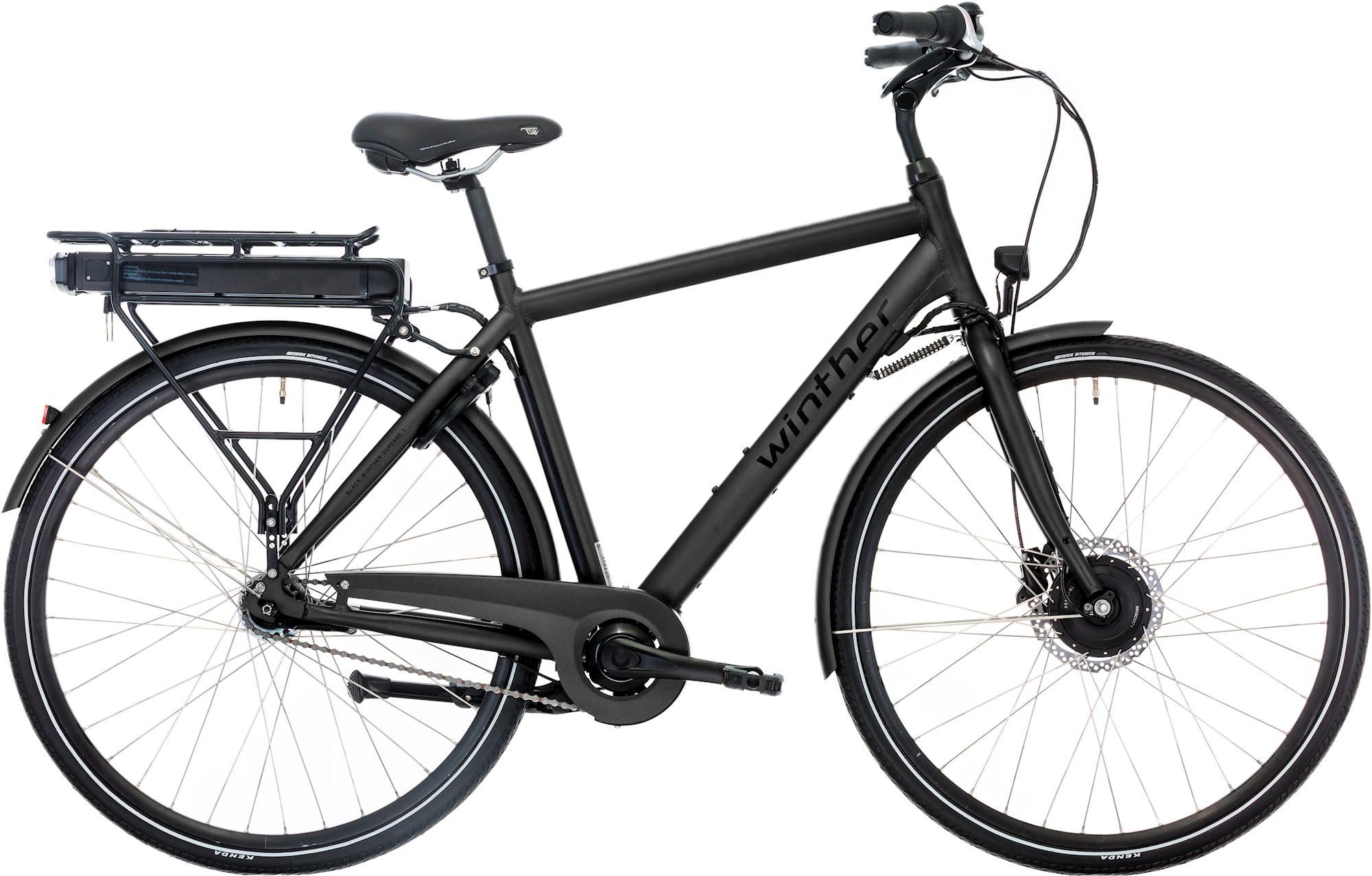 Black Winther Superbe Herre Connect Display 2023 Sort 5712703001110