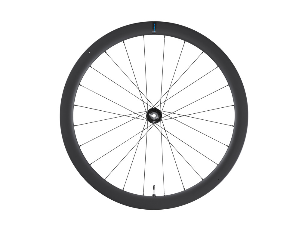 Shimano 105 Di2 C46 Forhjul 700c Tubeless Disc Thru 4550170233198