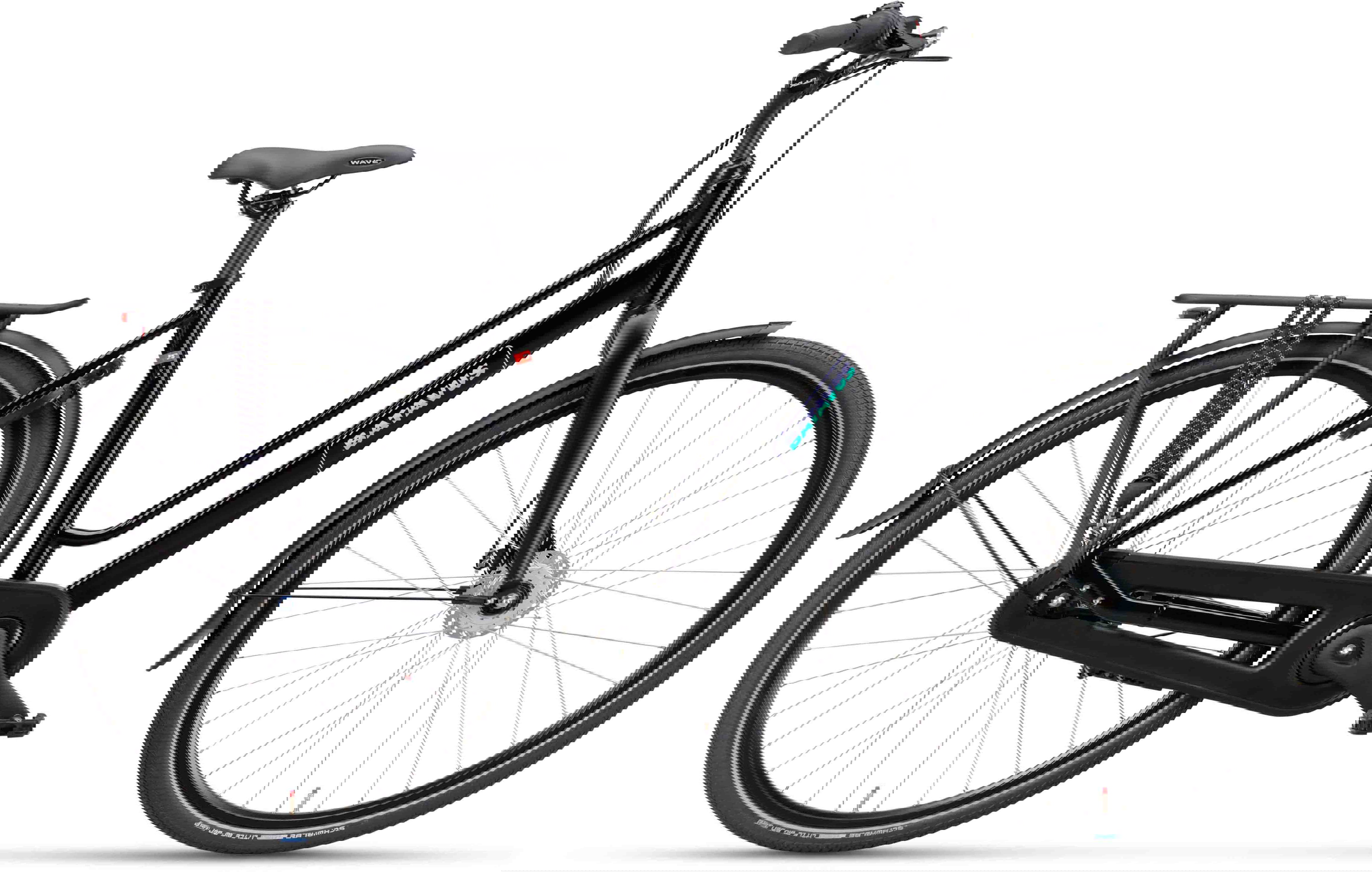 Batavus Fonk Dame 2025 Sort Glans 8713568458603