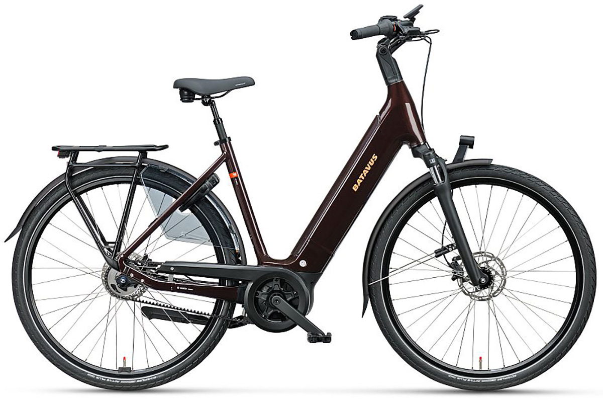 Batavus Finez Power Exclusive Dame 2025 Rød 8713568462068