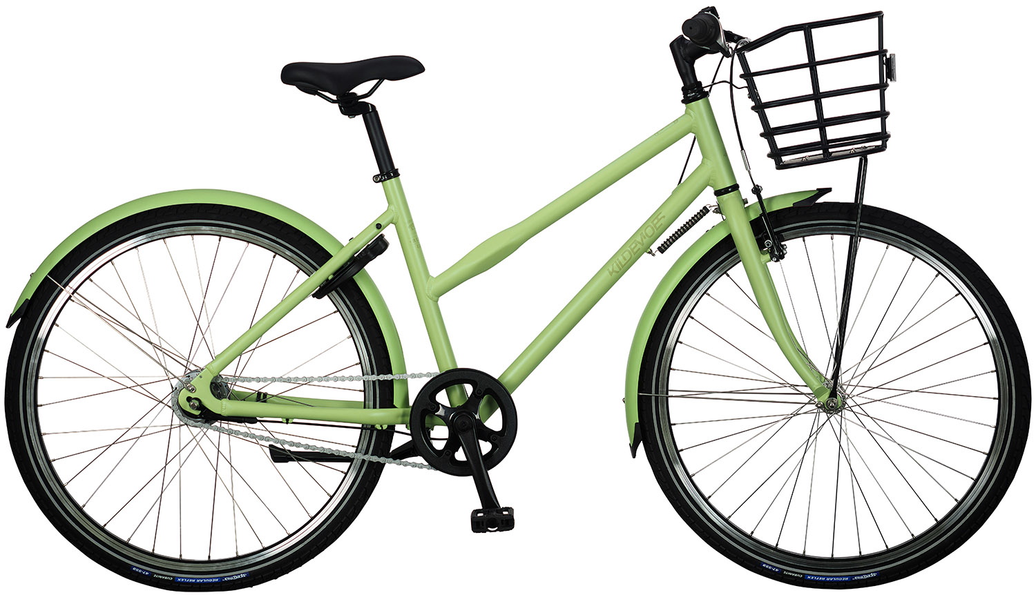 Kildemoes Bikerz Urban Ampquot Pige 2023 Grøn 5706690611605