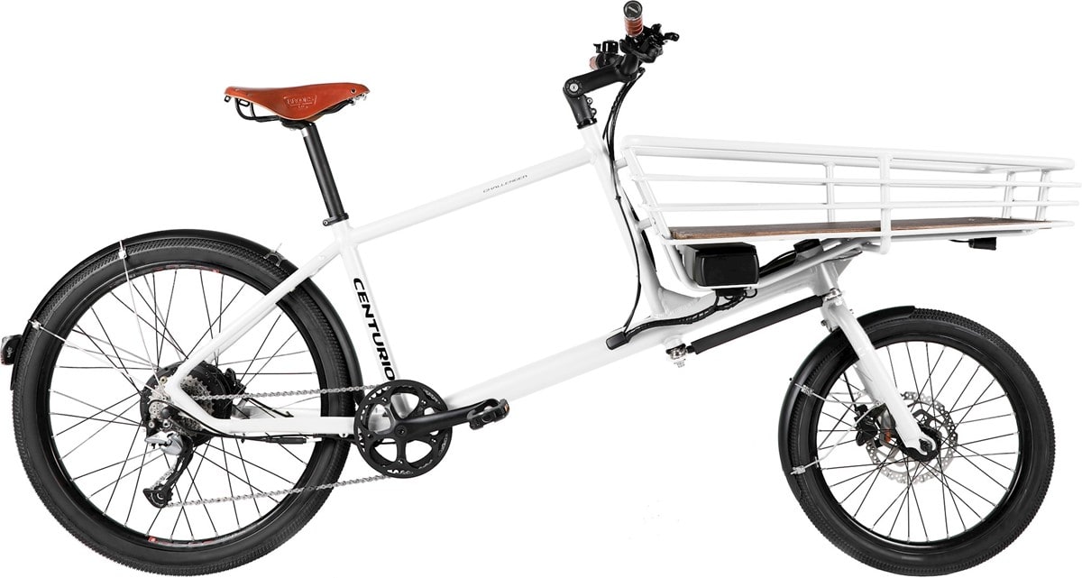 Centurion Challenger Cargo Cykel - Hvid, 9 Gear, Hydraulisk Bremse