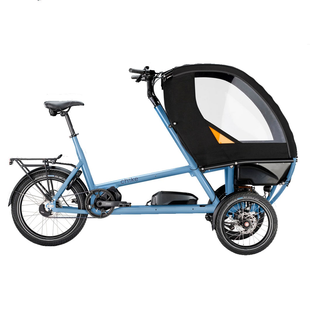 Chike Kids Blå Nexus Di2 Cykel med Shimano Motor - Fantastisk!